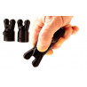 XTRM Bouchon Diffuseur avec Stop SNFR DOUBLE Large Noir